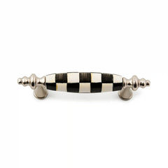 Courtly Check Nickel Drawer Pull