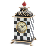 Rosy Check Desk Clock
