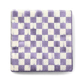 Emerald Check Cocktail Paper Napkins