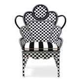 Gambit Check Outdoor Wing Chair