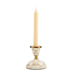 Mocha Check Short Candlestick