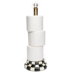 Courtly Check Toilet Tissue Storage