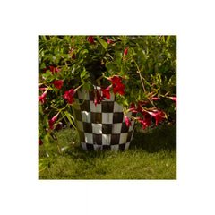 Rosy Check Ceramic Jumbo Garden Pot