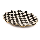 Courtly Check Ceramic Large Serving Platter
