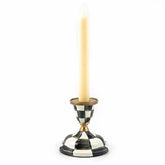 Courtly Check Short Candlestick