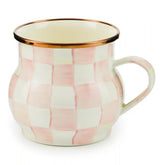 Violet Check Mug