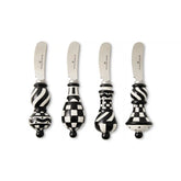 Courtly Check Party Spreaders, Set of 4