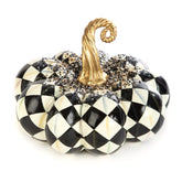 Beaded Harlequin Squashed Pumpkin