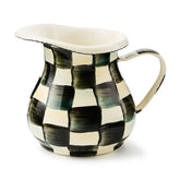 Violet Check Creamer