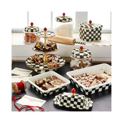 Mocha Check 9" x 13" Baking Pan