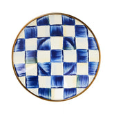 Rosy Check Tea Glass Saucer