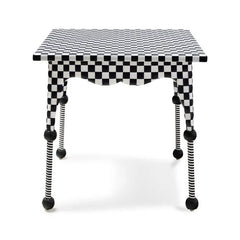 Gambit Check Outdoor Patio Dining Table