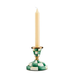 Emerald Check Short Candlestick