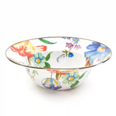 Wild Rose Slate Serving Bowl