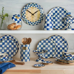 Royal Check Dinner Plate