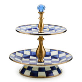 Rosy Check Two Tier Sweet Stand