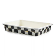 Mocha Check 9" x 13" Baking Pan