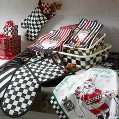 Mocha Check Potholder