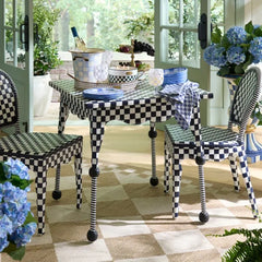 Gambit Check Outdoor Patio Dining Table