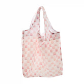 Mocha Check To Go Tote