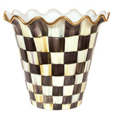 Rosy Check Ceramic Jumbo Garden Pot