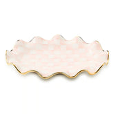 Rosy Check Ceramic Large Serving Platter