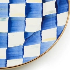 Royal Check Dinner Plate