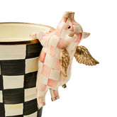 Rosy Check Flying Pig Pot Climber