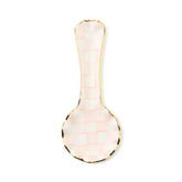 Courtly Check Ceramic Spoon Rest