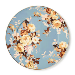 Rosy English Garden Enamel Serving Platter