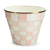 Mocha Check Extra Large Garden Pot