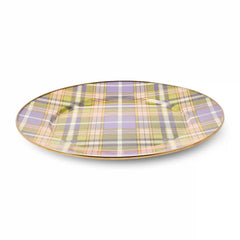 Tartan Violet Serving Platter