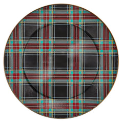 Tartan Violet Serving Platter