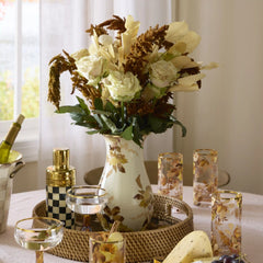 Wild Rose Mauve Tall Vase
