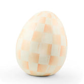 Coral Check Large Egg