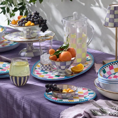 Jamboree Melamine Oval Platter