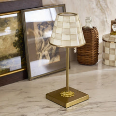 Sky Check LED Rechargeable Cafe Table Lamp