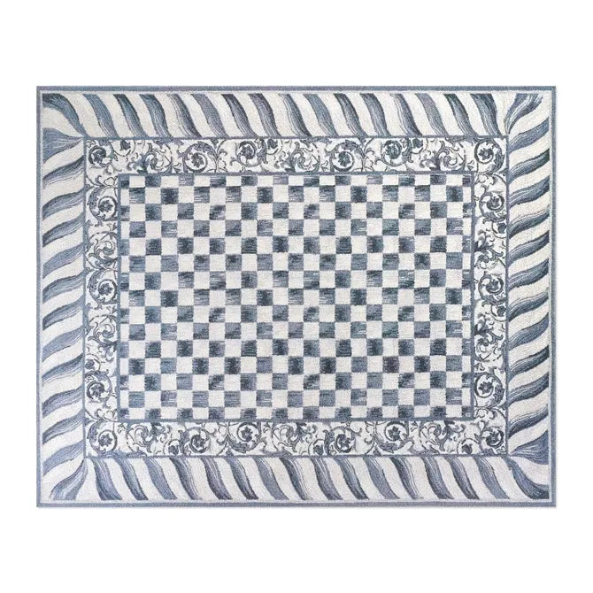 Sterling Check 8' x 10' Washable Rug