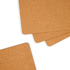 Courtly Checked Cork Back Placemats, Set of 4
