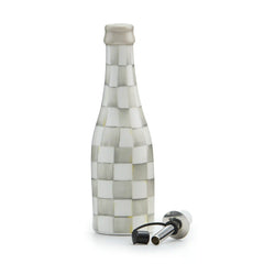 Mocha Check Farmhouse Oil Cruet