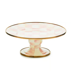 Sky Check Large Pedestal Platter
