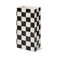 Rosy Check Pillar Vase