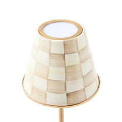 Sky Check LED Rechargeable Cafe Table Lamp