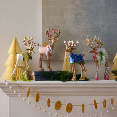 Patience Brewster Dash Away Dancer Reindeer Figure
