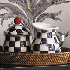 Sterling Check Creamer