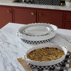 Rosy Check Everyday Medium Oval Baker