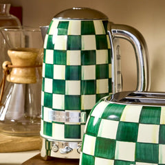 Cherry Check Electric Kettle