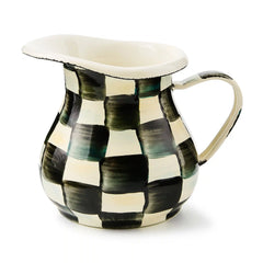 Mocha Check Creamer