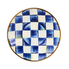 Rosy Check Tea Glass Saucer