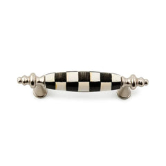 Courtly Check Nickel Drawer Pull